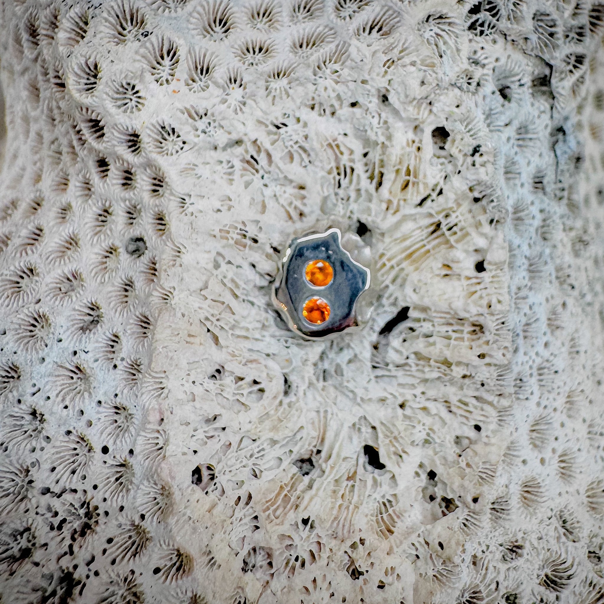 Rough  Rock Stud Earrings