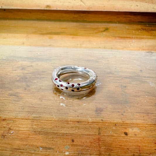 Double One Eye Ring