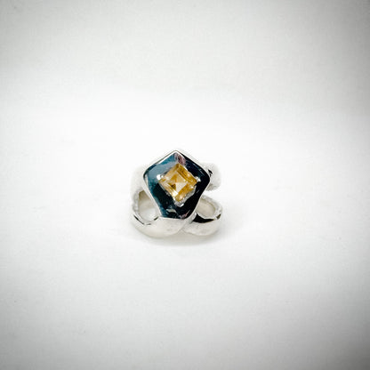 Tiles Diamond  Ring
