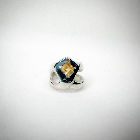 Tiles Diamond  Ring