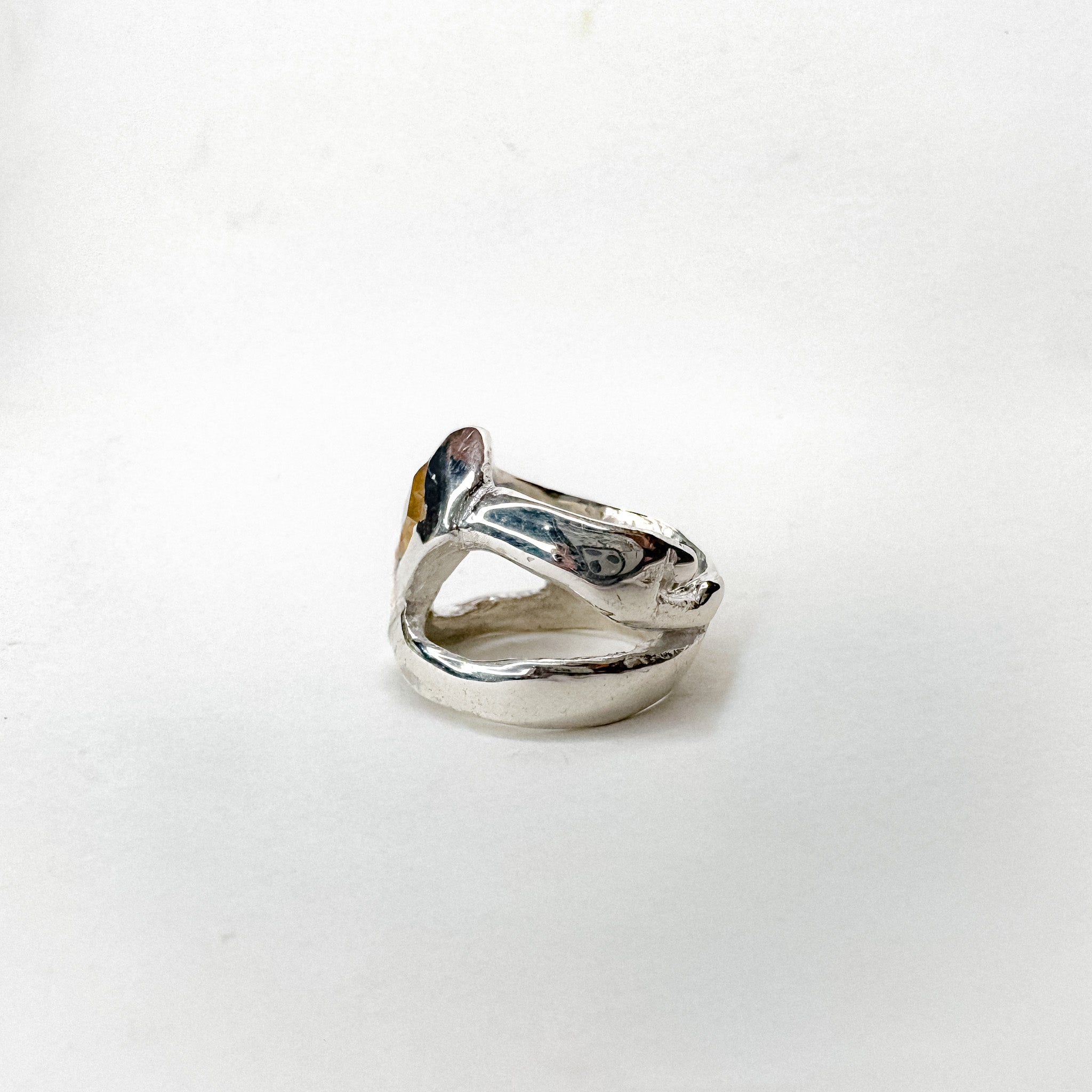 Free- Hand Tiles Diamond  Ring