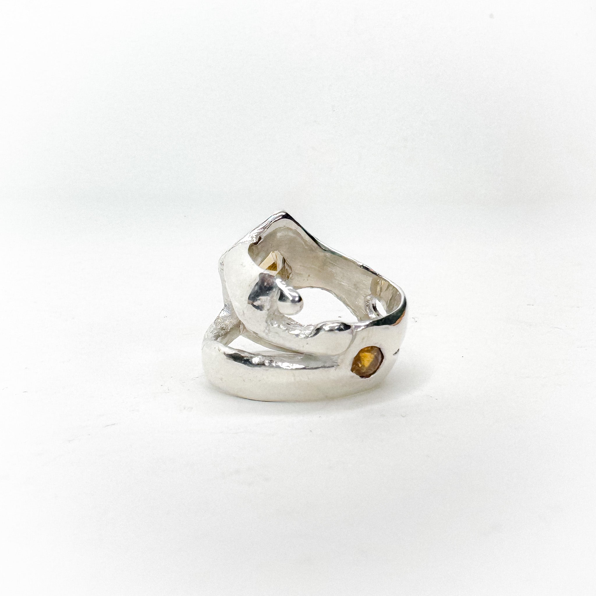 Free- Hand Tiles Diamond  Ring