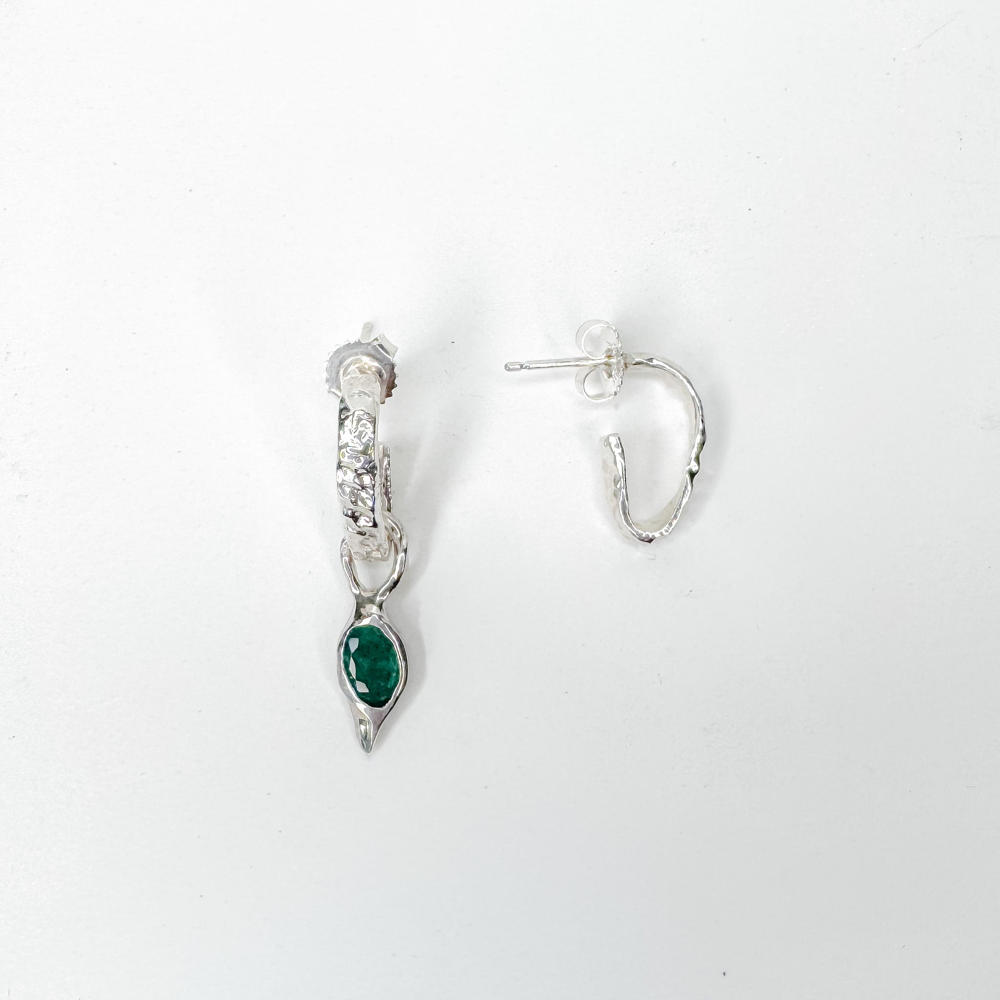 Tear Drop Charm Earrings Set