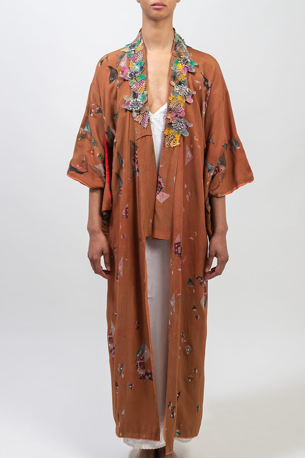 THE GOLDEN PHEASANT KIMONO